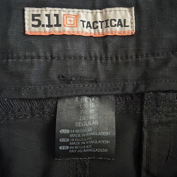 511 5.11 Tactical Cargo EMS Law Enforcement Pants Woman's Size 14 Regular Black - Picture 3 of 9